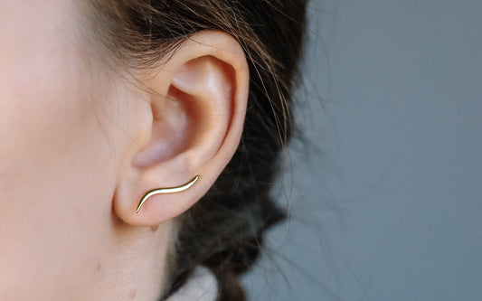 Buy Minimalist Climber and Threader Earrings
