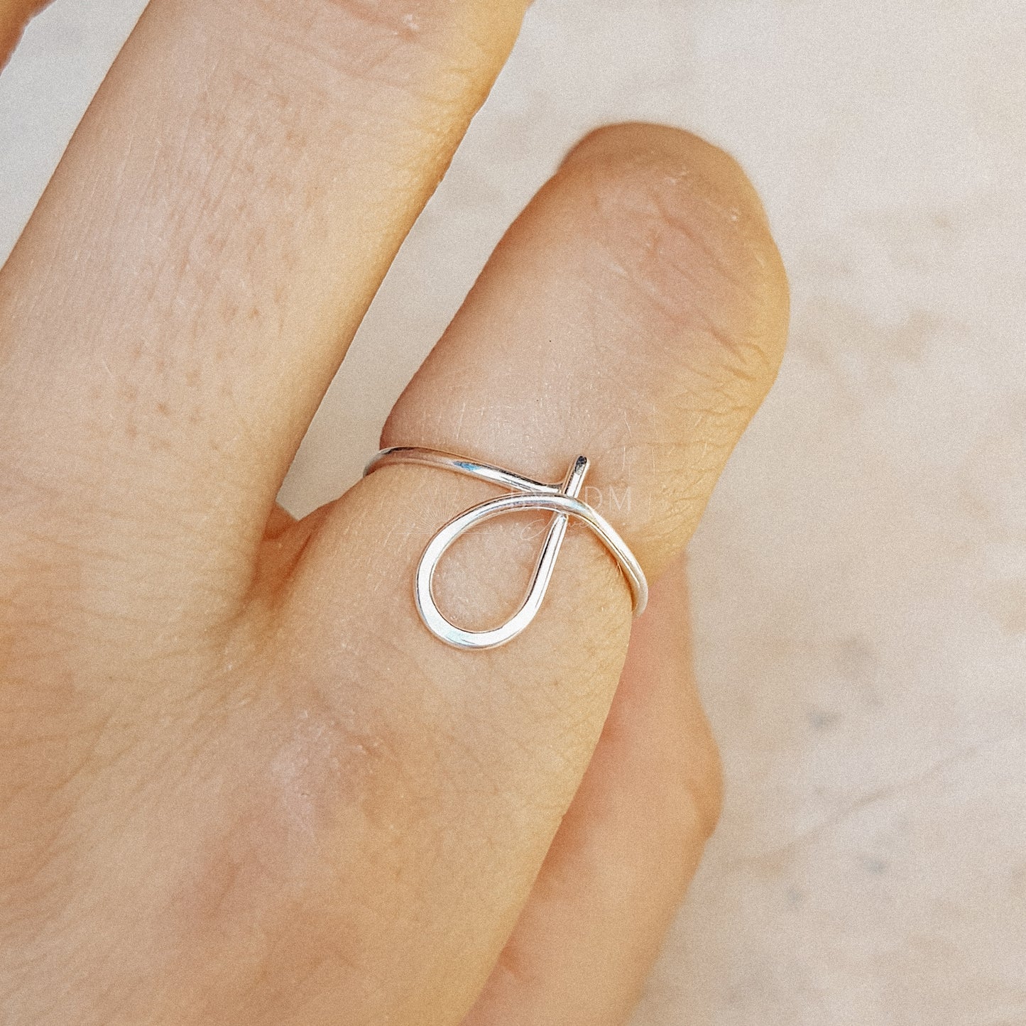 Dainty Initial Ring • J Letter Ring • Personalized Initial Ring • Initial Name Ring • Adjustable Ring • Bridesmaid Gift • BYSDMJEWELS