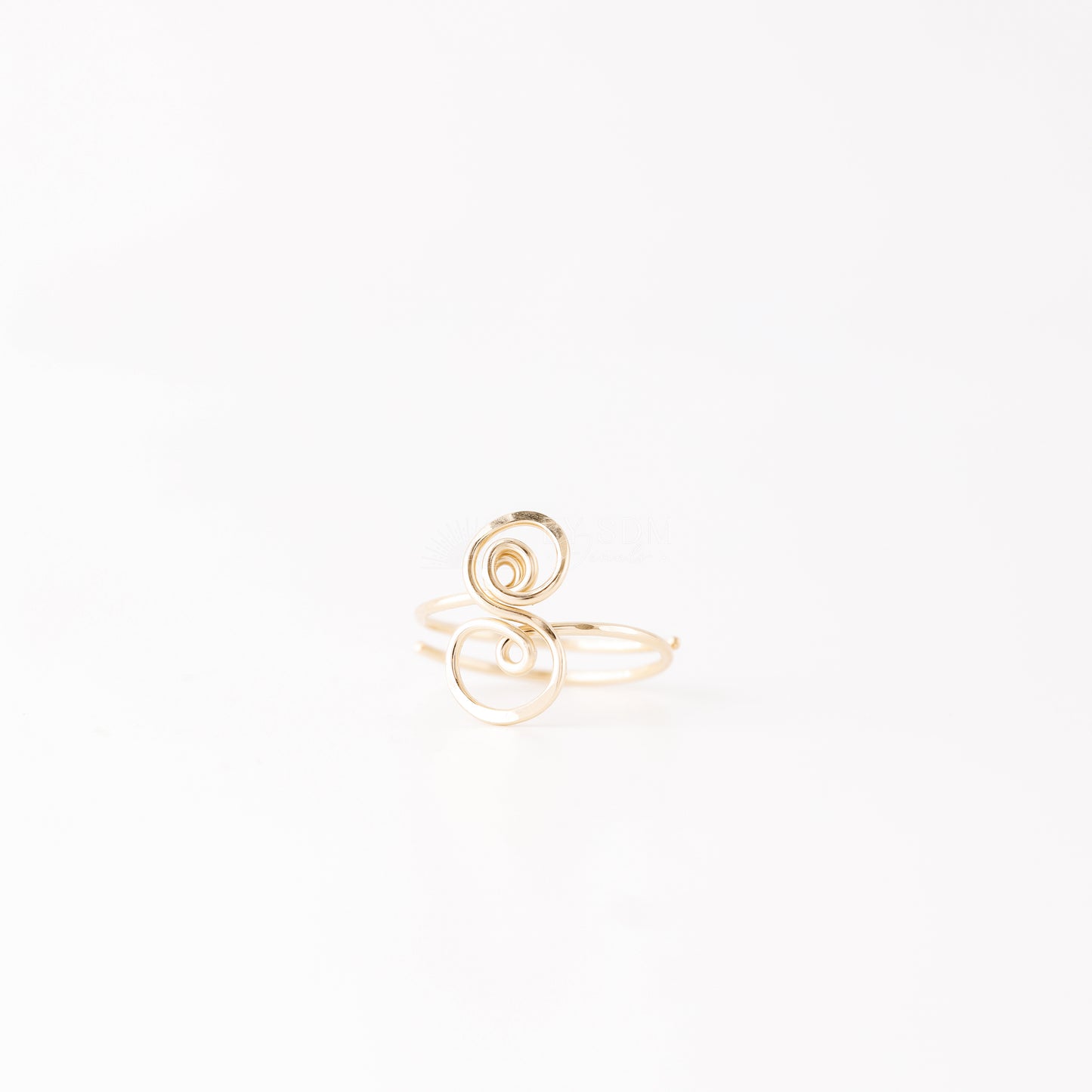 Dainty Initial Ring • Custom Letter Ring in Sterling Silver, Gold & Rose Gold • Uppercase Initial Ring • Bridesmaids Gifts • BYSDMJEWELS