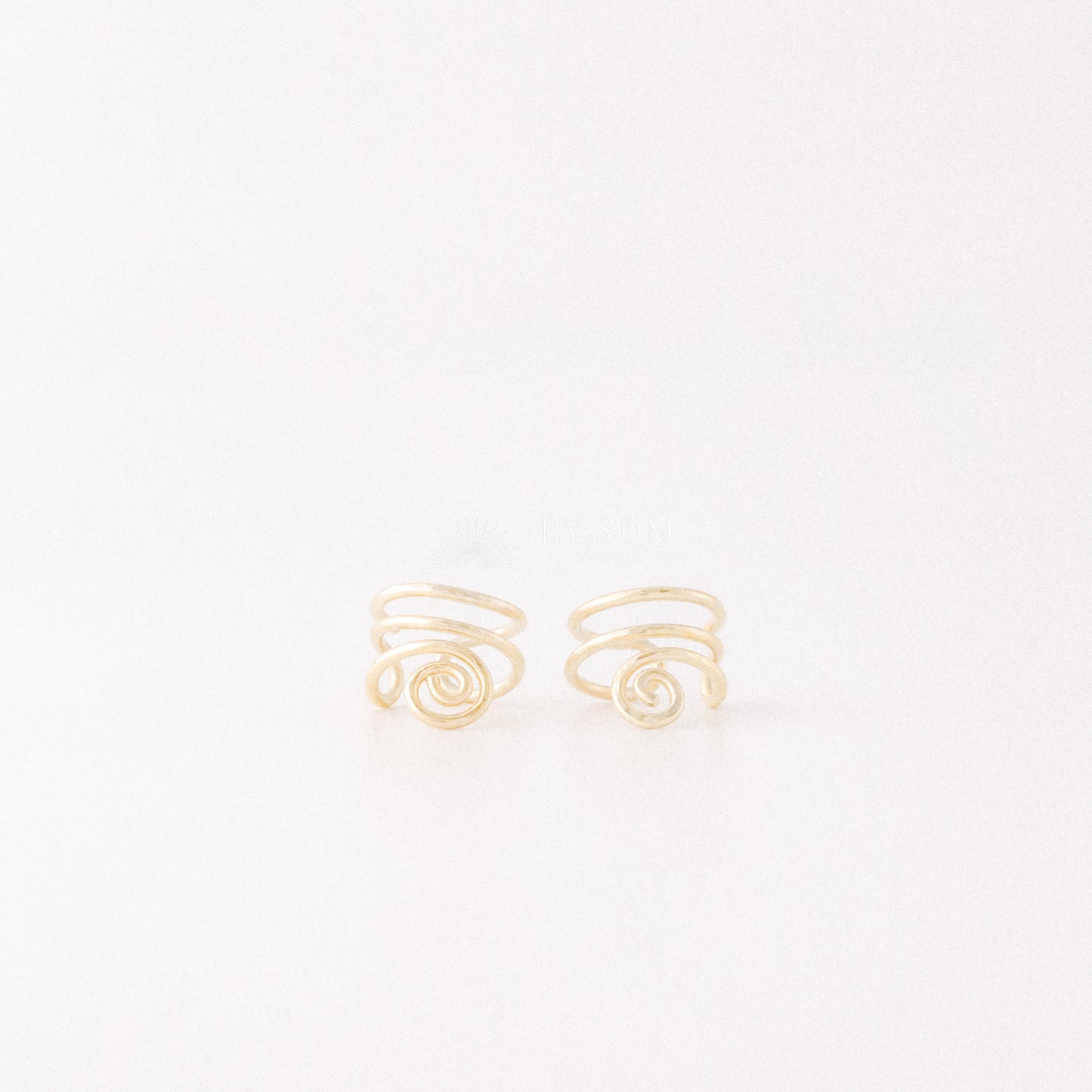 No Piercing Spiral Ear Cuff • Minimalist Ear Cuff • Sterling Silver 925 • 12k Gold Filled • BYSDMJEWELS