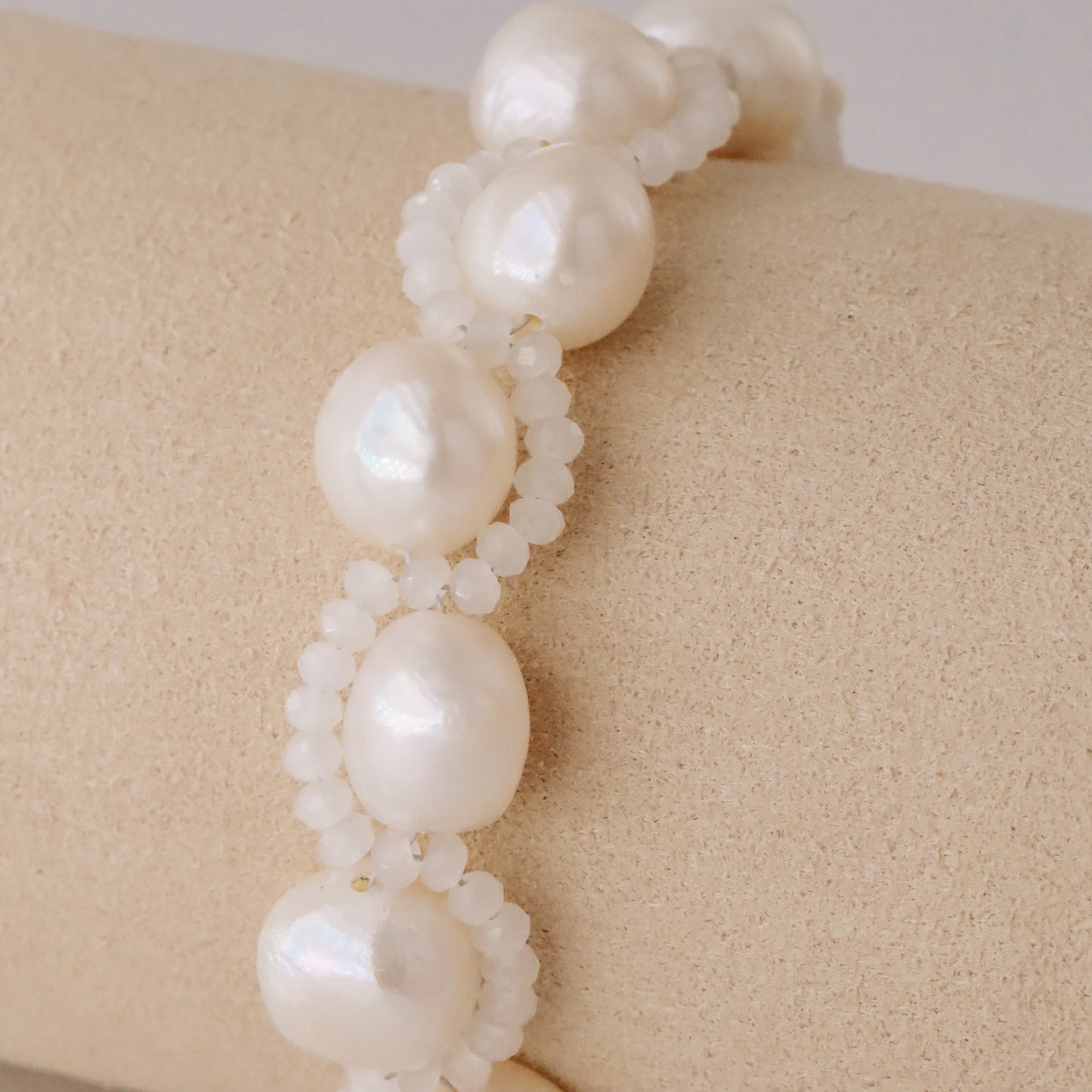 Real Natural Freshwater Pearl Bracelet • Dainty Stainless Steel Bracelet • Pearl Beaded Bracelet Bridesmaid Gift • Valentine's Gift