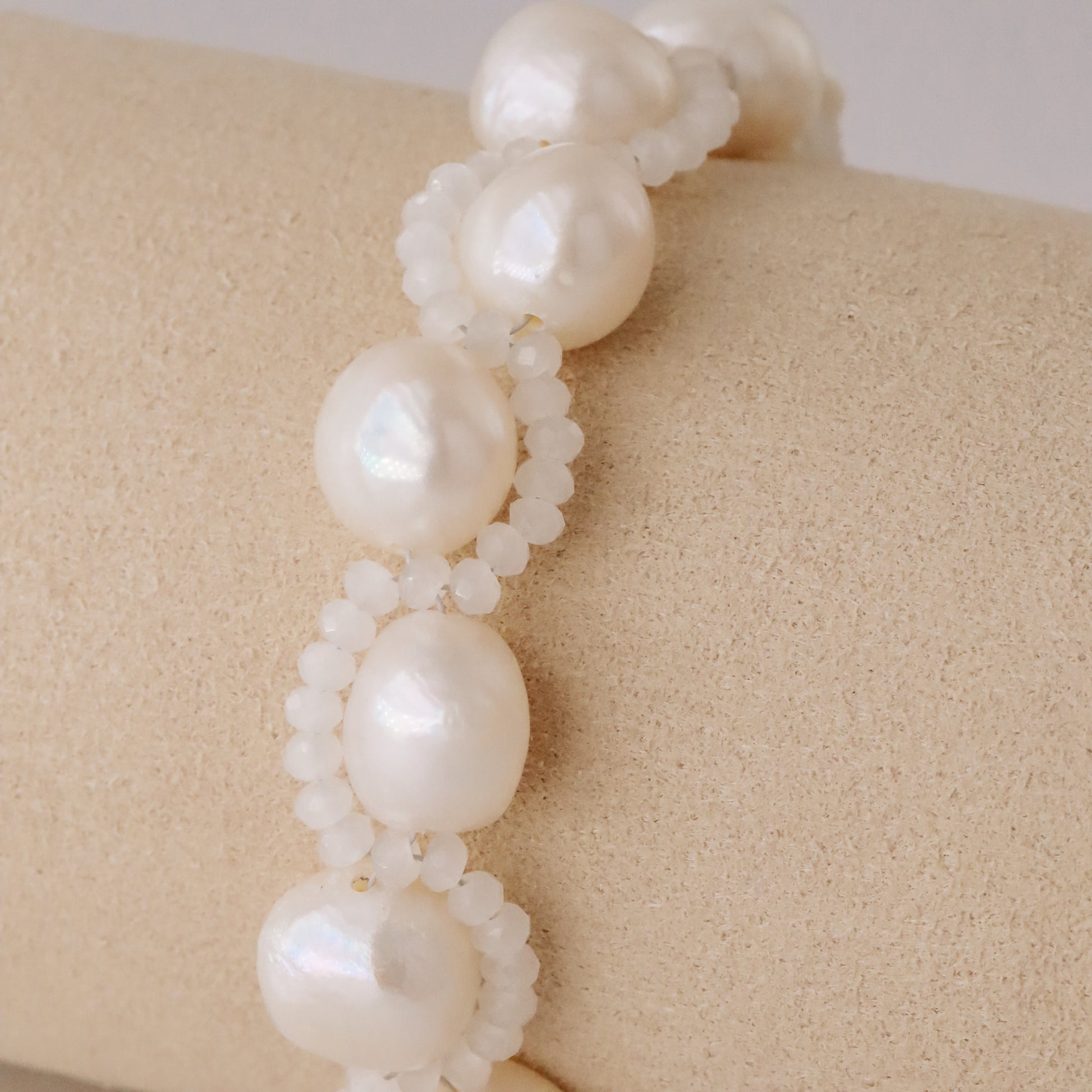 Real Natural Freshwater Pearl Bracelet • Dainty Stainless Steel Bracelet • Pearl Beaded Bracelet Bridesmaid Gift • Valentine's Gift