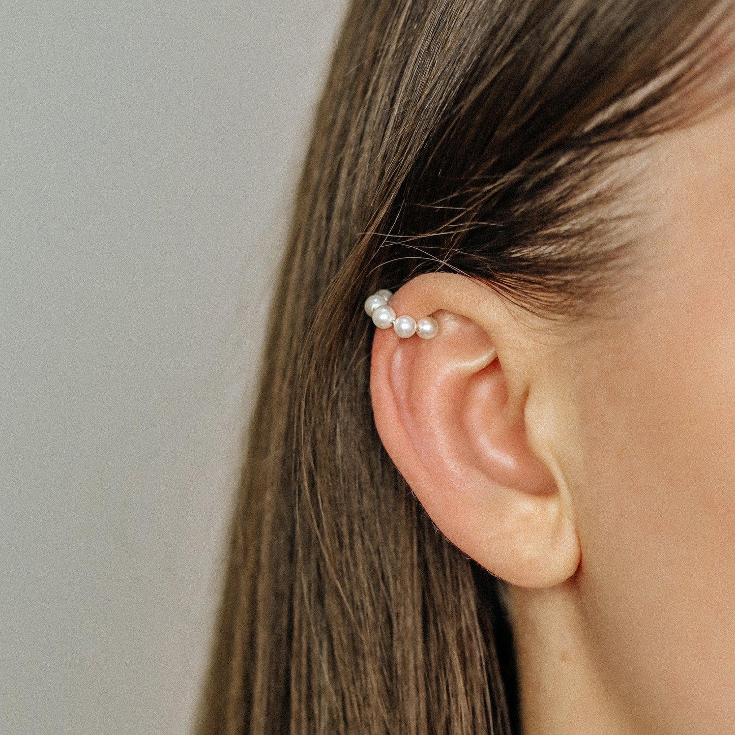 Pearl Ear Cuff, Gold Filled Pearl Jewelry, Faux Piercing, Trendy Jewelry, Ear Cuffs, Cute Jewelry, Gift Ideas for Friends, Bride Jewelry