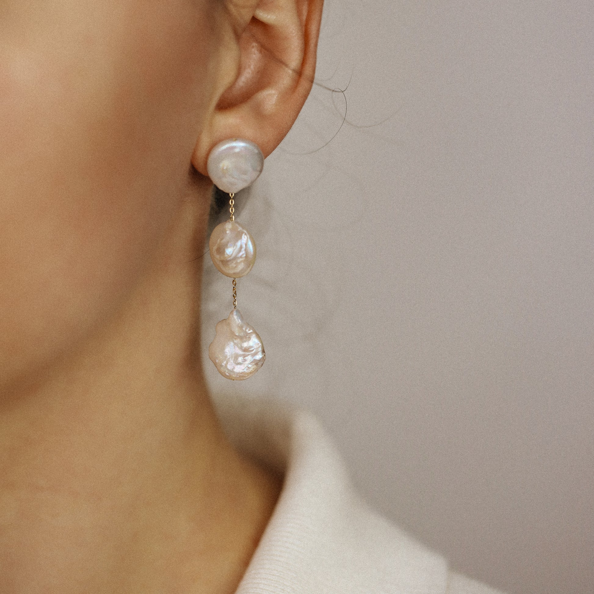 Pearl Earrings Drop Bridal Earrings Pearl Wedding Earrings Long Pearl Earrings Gold Bridal Jewelry Dangle Pearl Earrings Mother's Day Gift