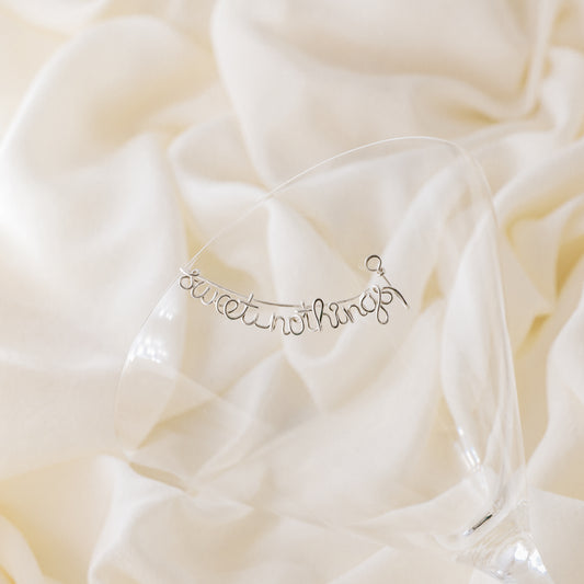 Personalized Sterling Silver Ear Climber Earrings: Custom Ear Cuff