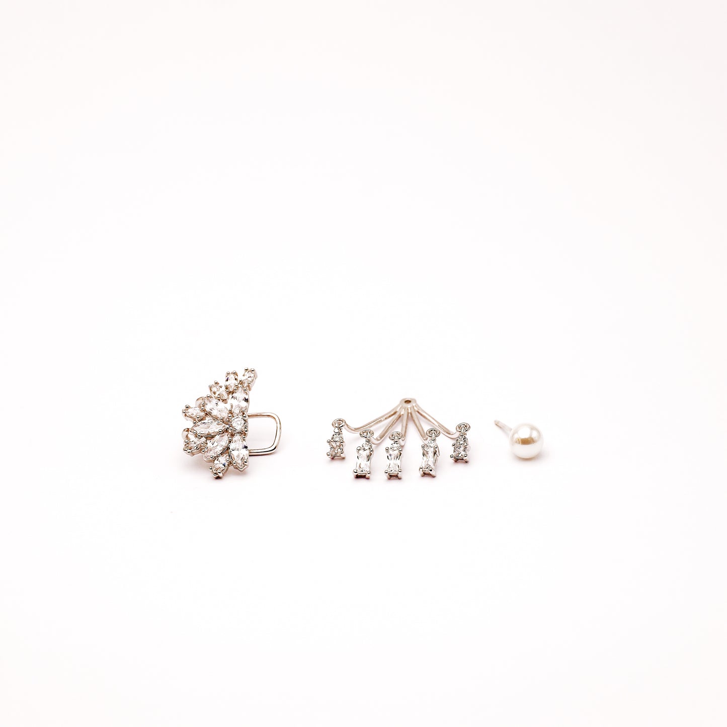 Ear Jacket and Dainty Ear Cuff