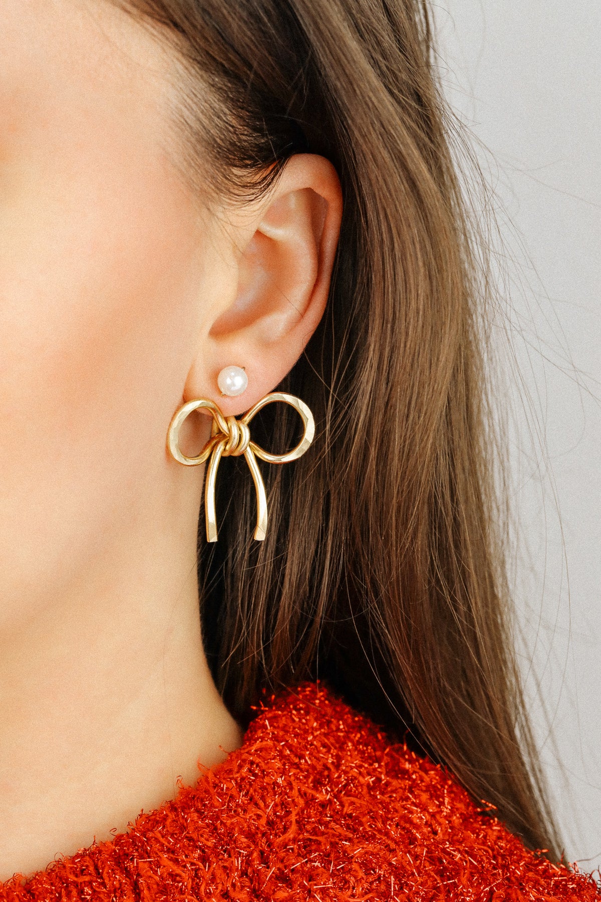 Bow Earring Jackets - BySDM Jewels - Handmade Jewelry - Unique - Mix & Match - lightweight - statement