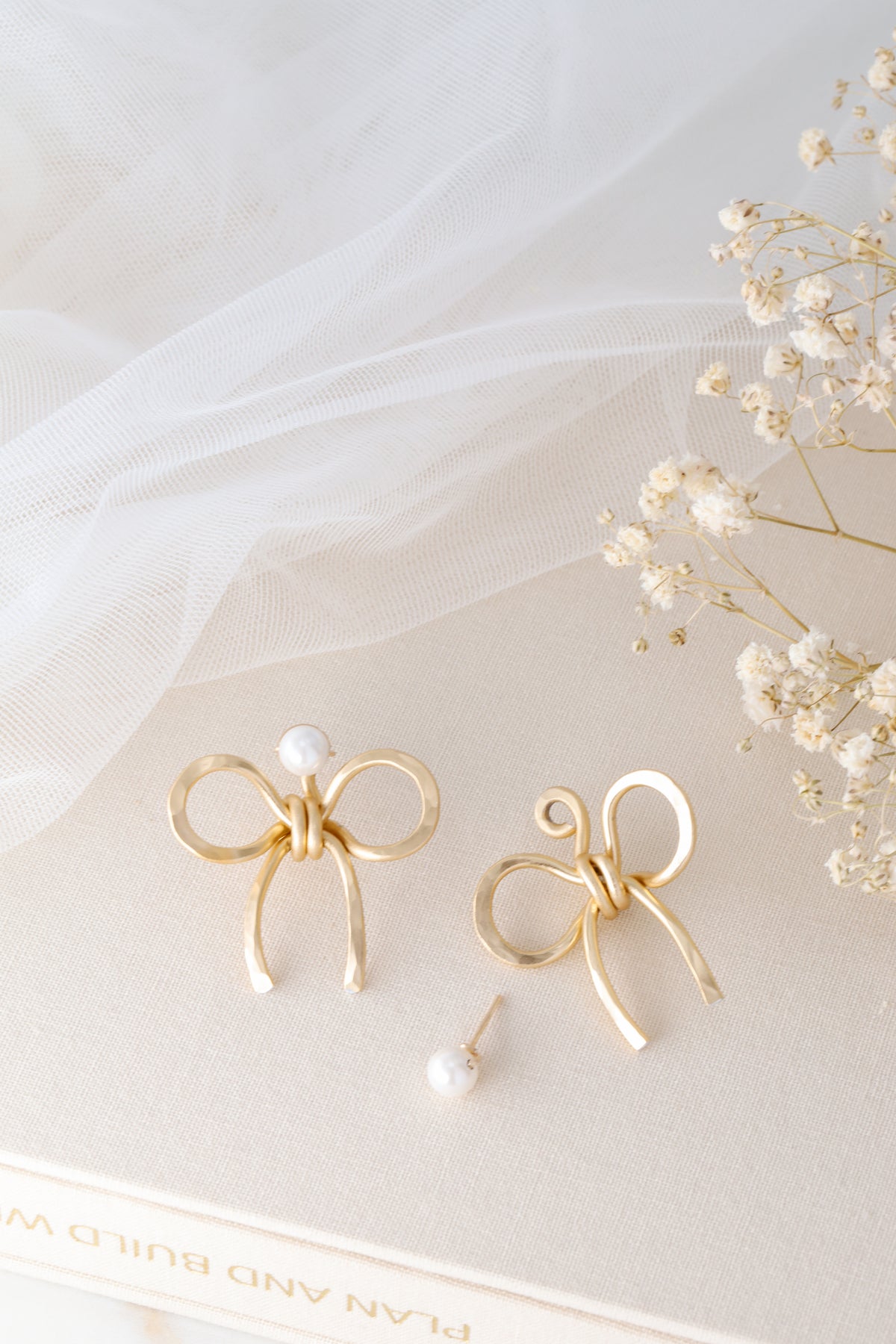 Bow Earring Jackets - BySDM Jewels - Handmade Jewelry - Unique - Mix & Match - lightweight - statement