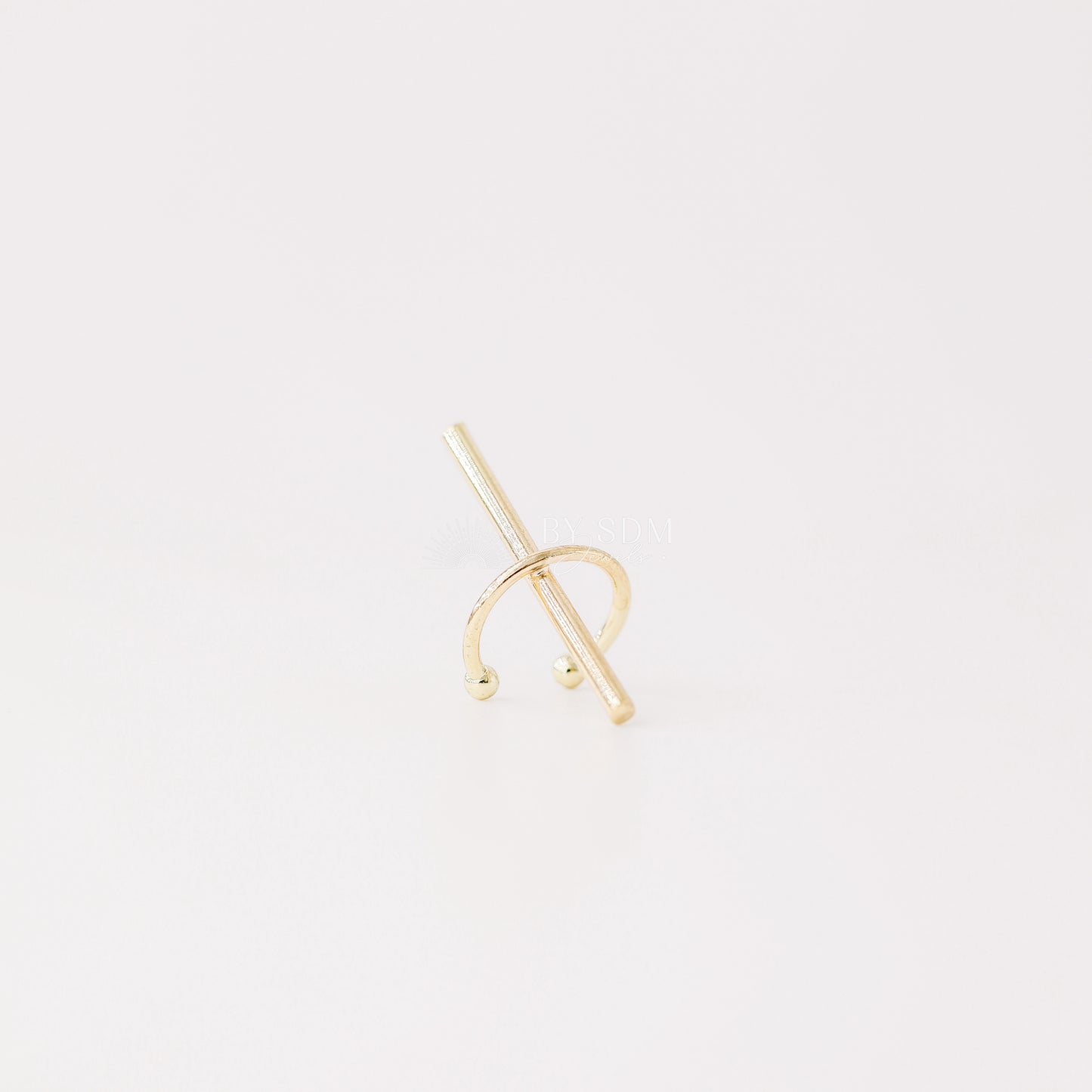 Gold Ear Cuff • Cartilage Ear Bar • No Pierce Ear Cuff • Ear Climber Bar • Cartilage Ear Cuff • Silver Ear Bar • Conch Minimalist Ear Cuff