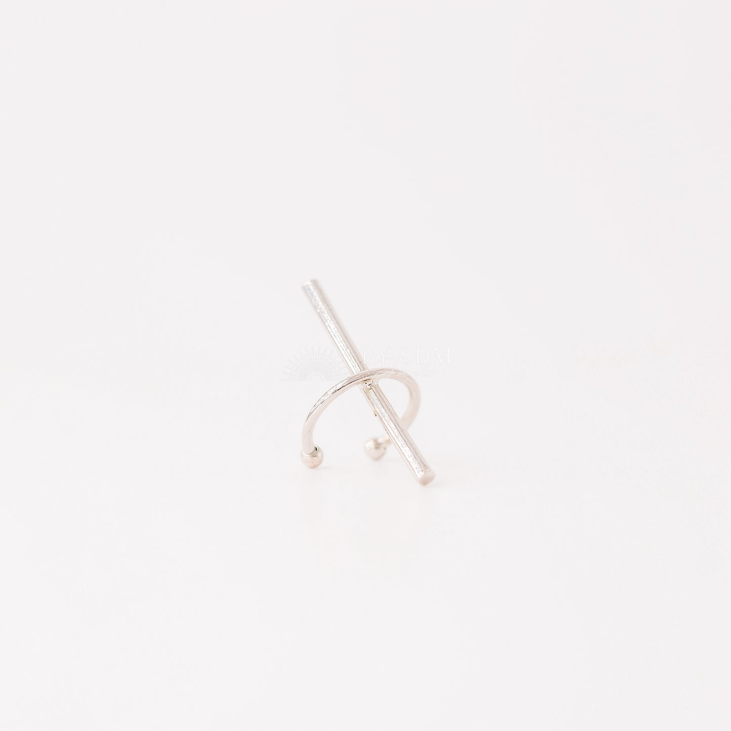 Gold Ear Cuff • Cartilage Ear Bar • No Pierce Ear Cuff • Ear Climber Bar • Cartilage Ear Cuff • Silver Ear Bar • Conch Minimalist Ear Cuff