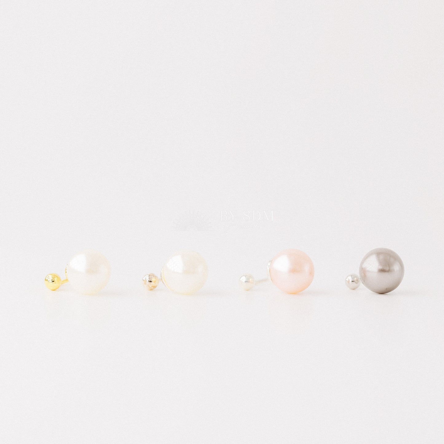 Pearl Ear Cuff • Pearl Ear Huggies • Dainty Ear Cuffs • Mini Pearls Ear Cuff • Minimalist Ear Cuff Earring • Ear Cuff Earrings • BYSDMJEWELS