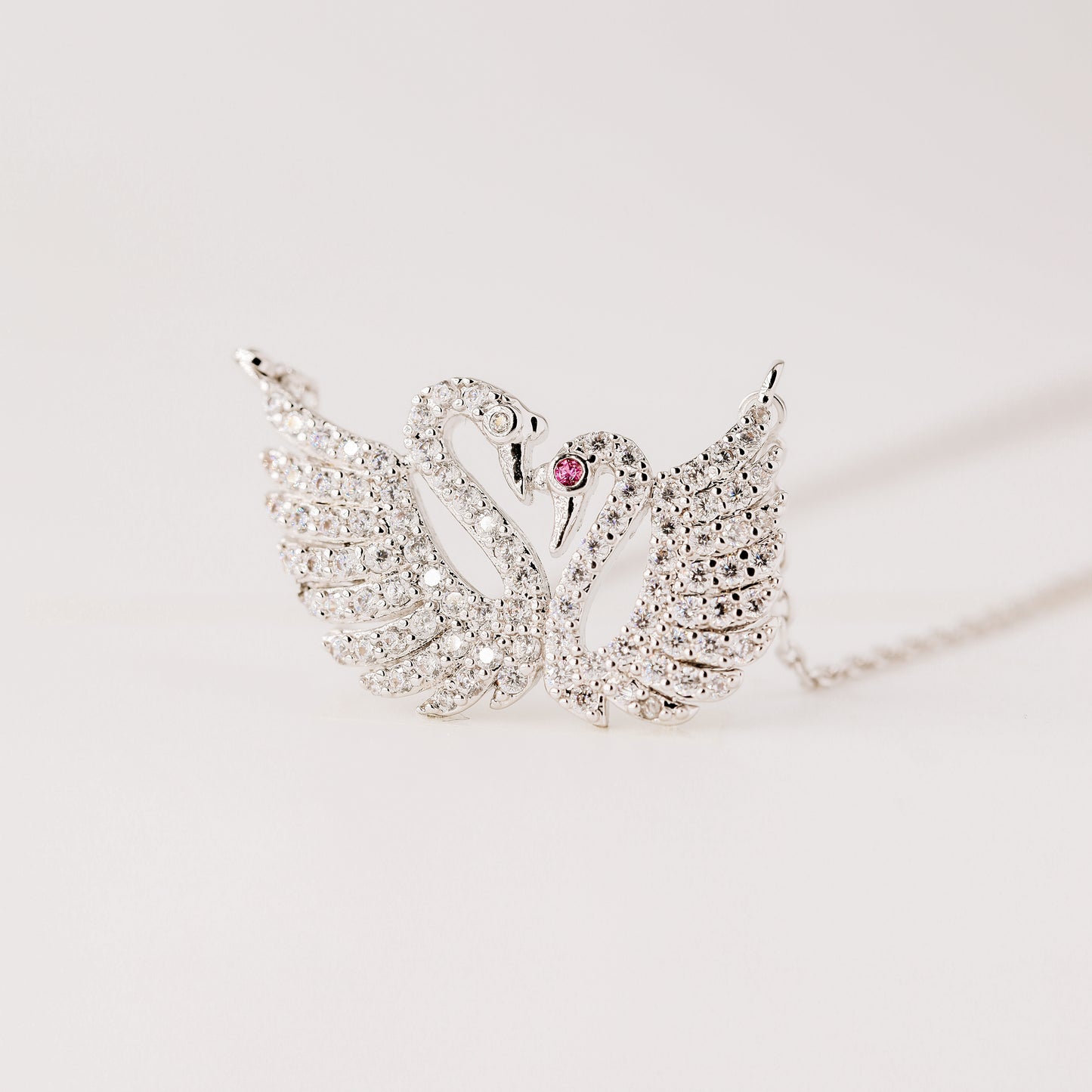 Two Swans Necklace
