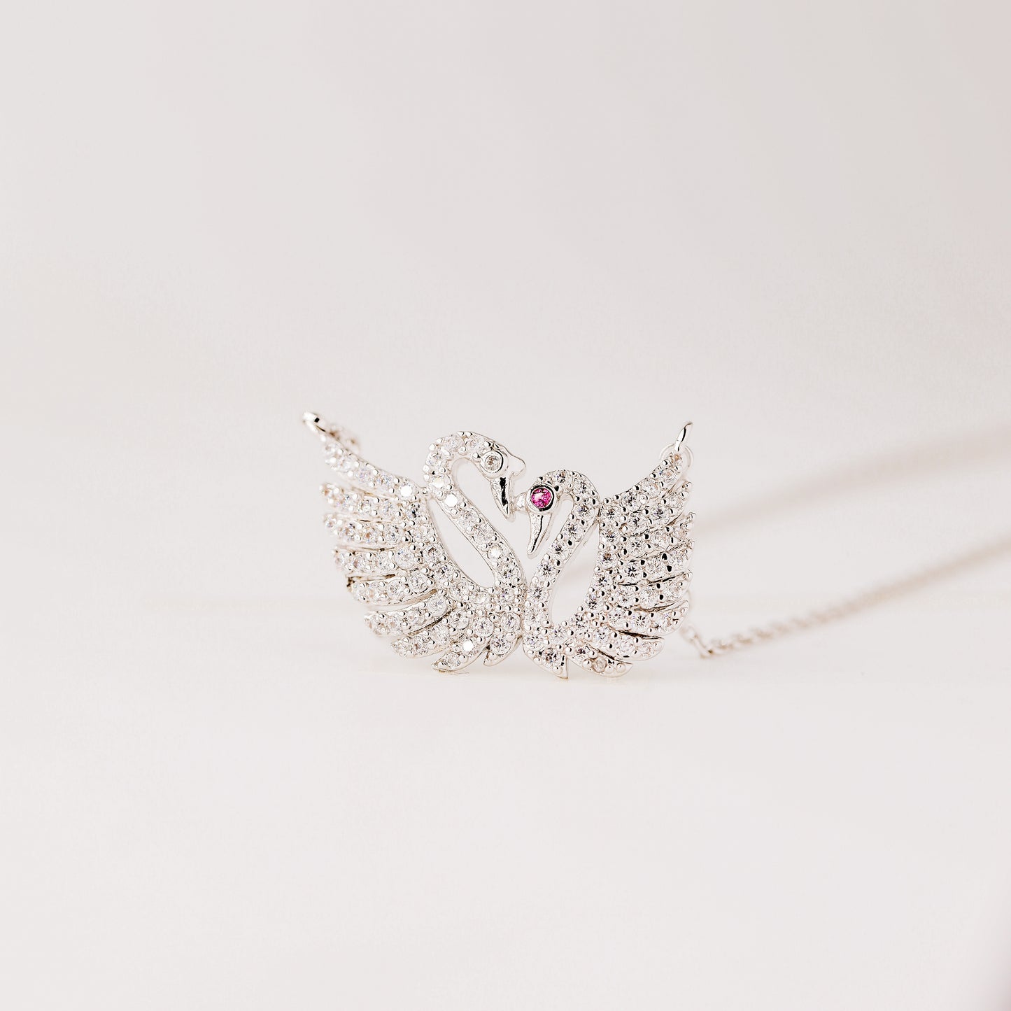 Two Swans Necklace