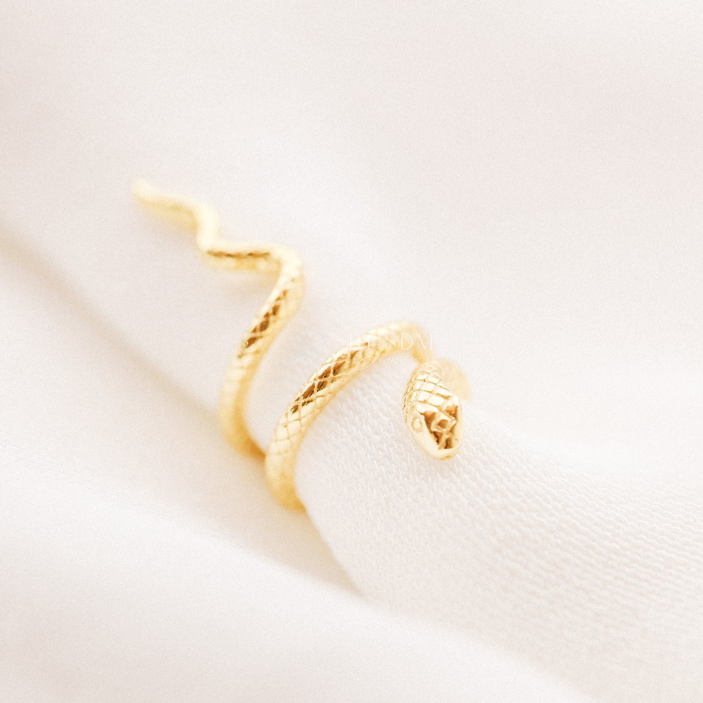 Serpent Cuff • Snake Ear Cuff Earrings • Gold, Silver • BYSDMJEWELS