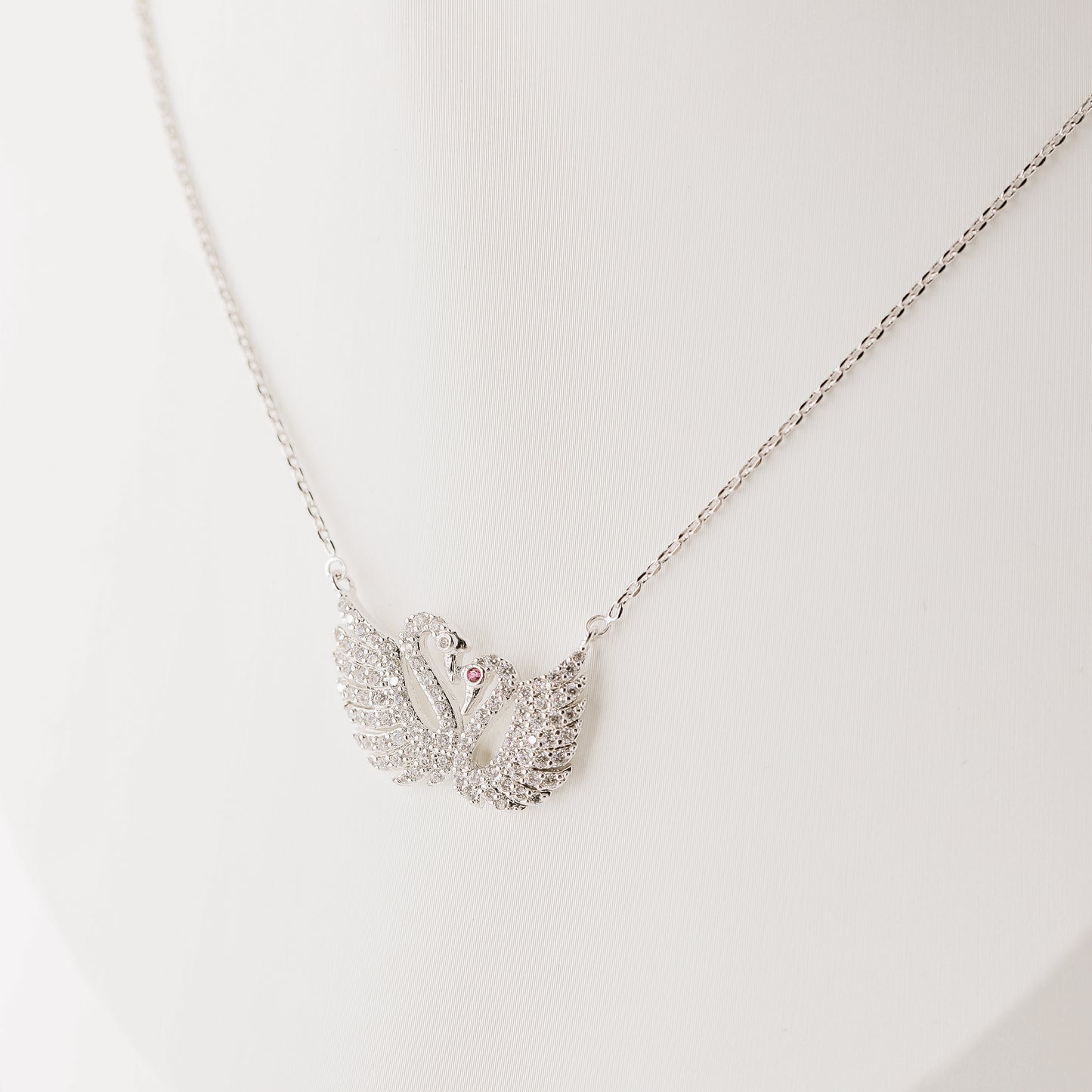 Two Swans Necklace