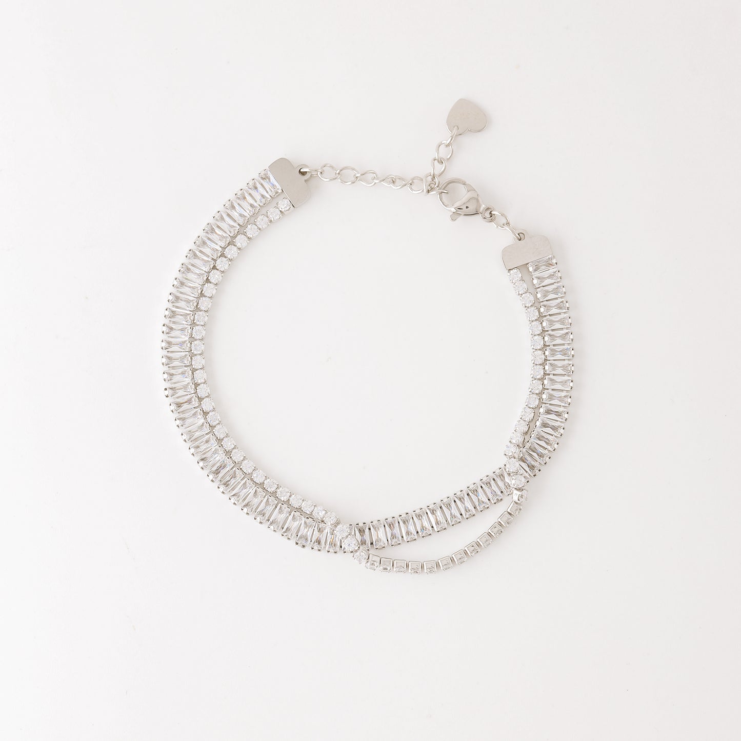 Baguette Tennis Bracelet • Gold Tennis Bracelet • Diamond Bracelet • Dainty Bracelet • Gift for Her • CZ Tennis Bracelet • BYSDMJEWELS