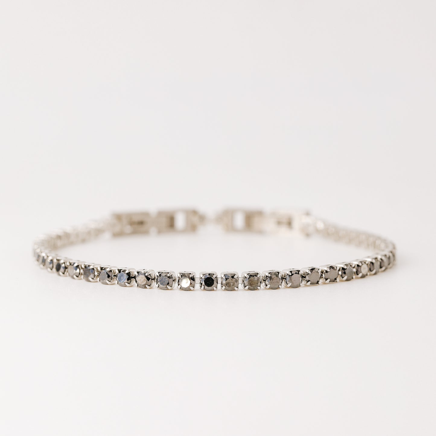 3mm Black Tennis Bracelet • Cubic Zirconia Tennis Bracelet • Dainty Bracelet • Diamond Bracelet • Minimalist Bracelet • BYSDMJEWELS