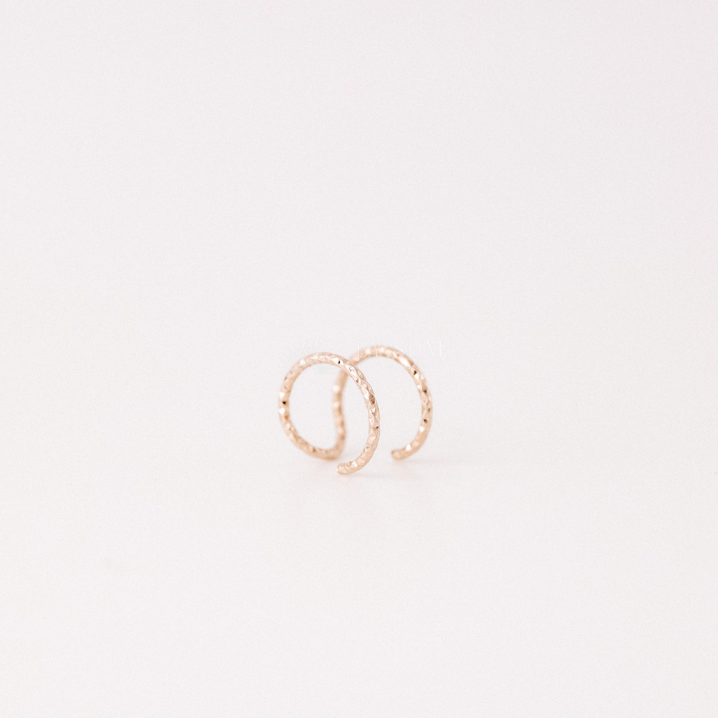 Set of 2 or Single Ear Cuff • Double Line & Criss Cross Ear Cuff • No Piercing Cartilage Ear Cuff • Textured Ear Cuff • Diamond Cut Ear Cuff