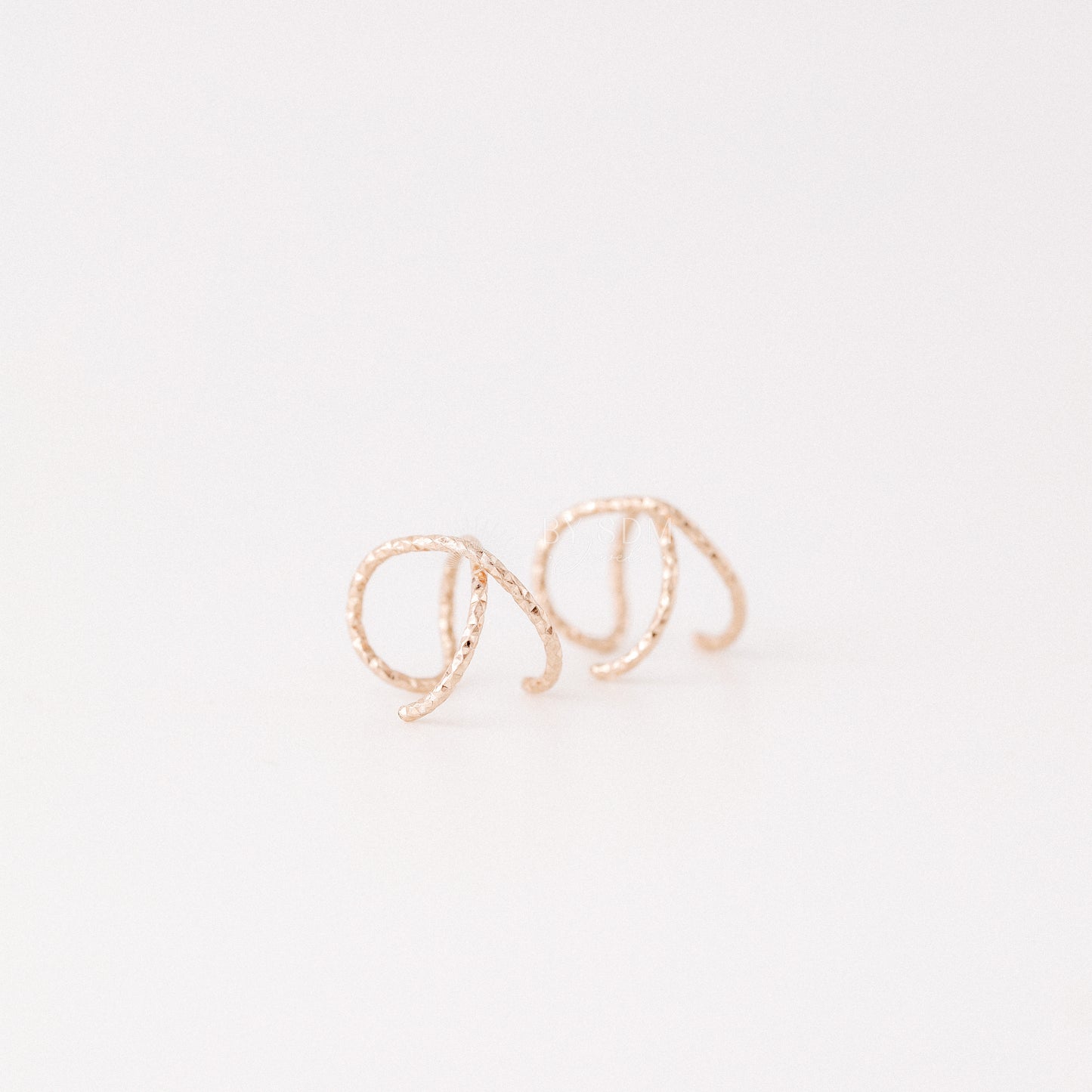 Set of 2 or Single Ear Cuff • Double Line & Criss Cross Ear Cuff • No Piercing Cartilage Ear Cuff • Textured Ear Cuff • Diamond Cut Ear Cuff