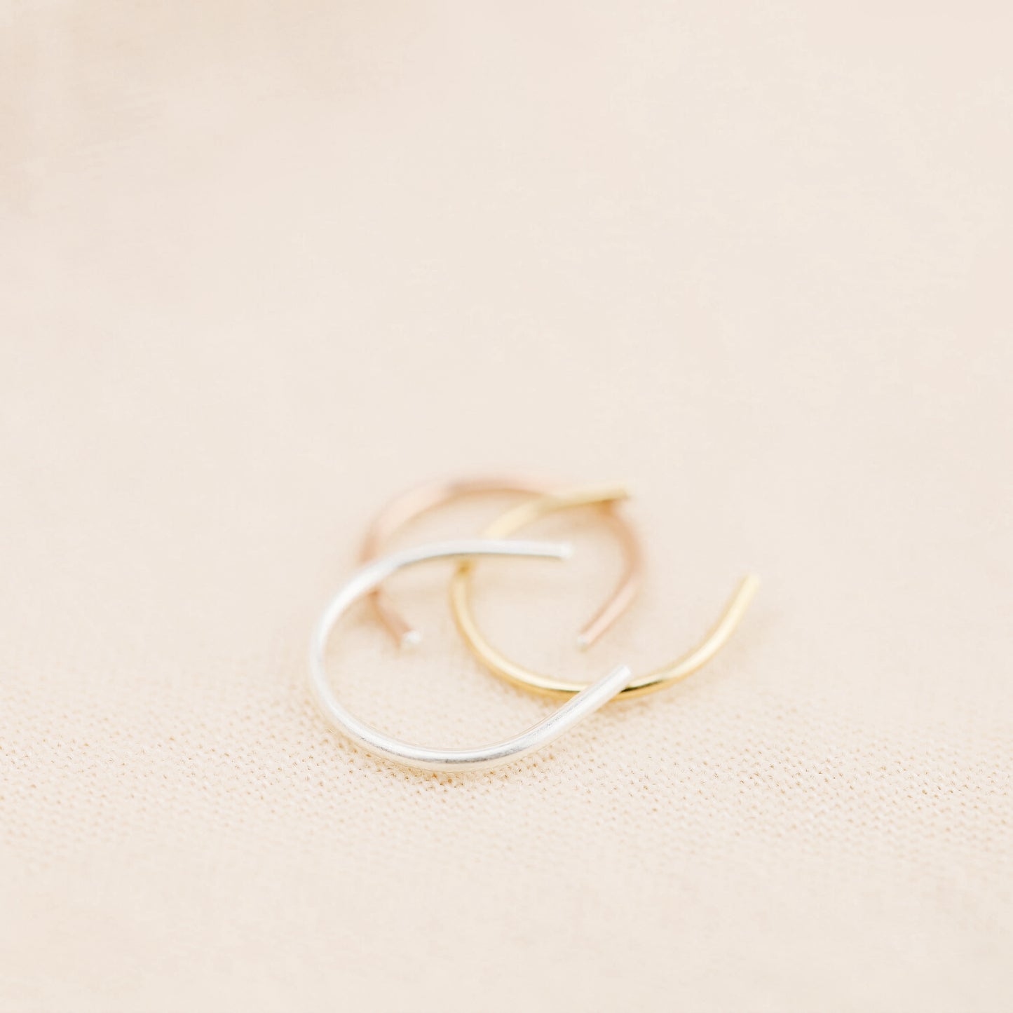 Arc Septum Retainer Gold Septum Retainer Horseshoe Septum Nose Hoop Ring Retainer Septum 22g 20g 18g 16g 14g 6 7 8 9 10mm Inner Diameter