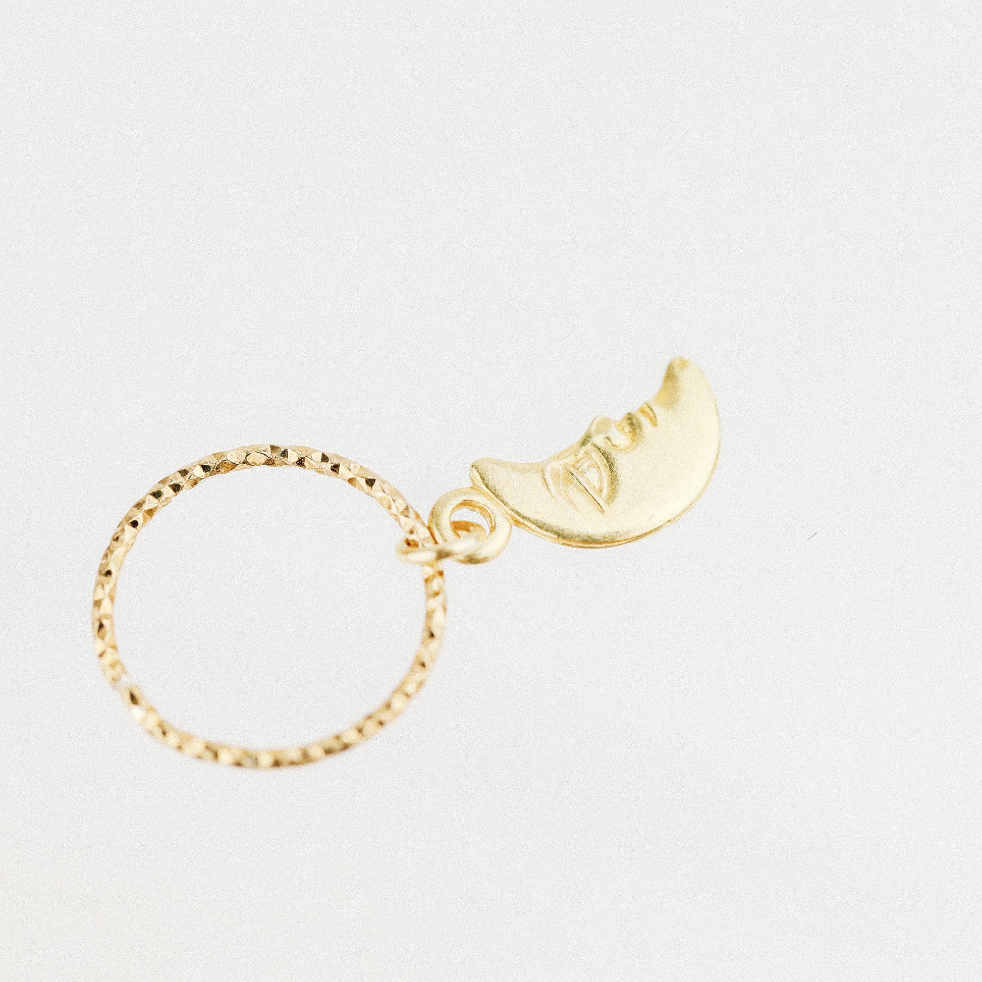Tiny Moon Cartilage Earrings Gold Cartilage Hoop Earrings Moon Tragus Ring Ear Cuff Helix Hoop 24 20 18 Gauge Hoop Piercing Hoop Earrings