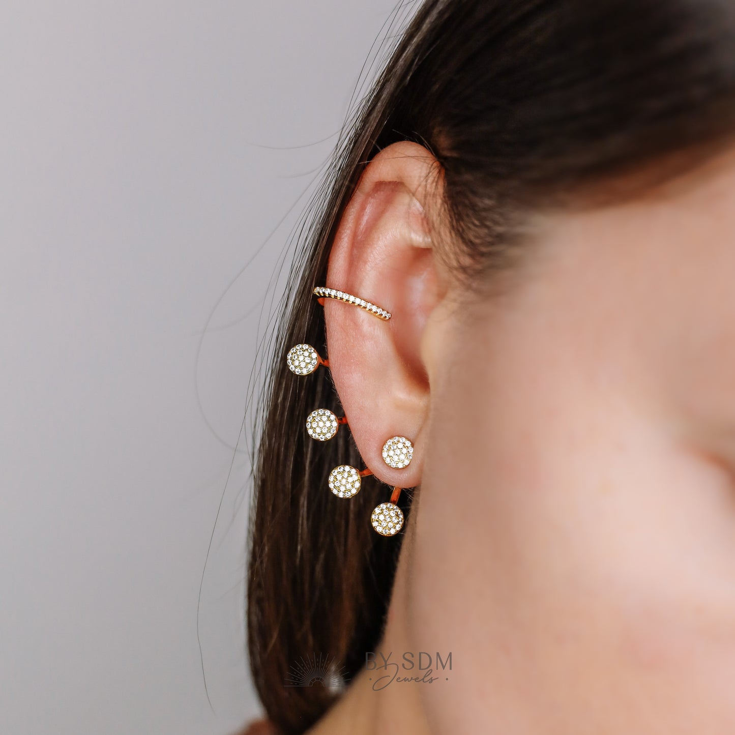 Ear Climbers • Ear Climber • Ear Crawler • Minimalist Earrings • Silver Jewelry • Gold Earrings • Ear Jacket • Ear Cuff