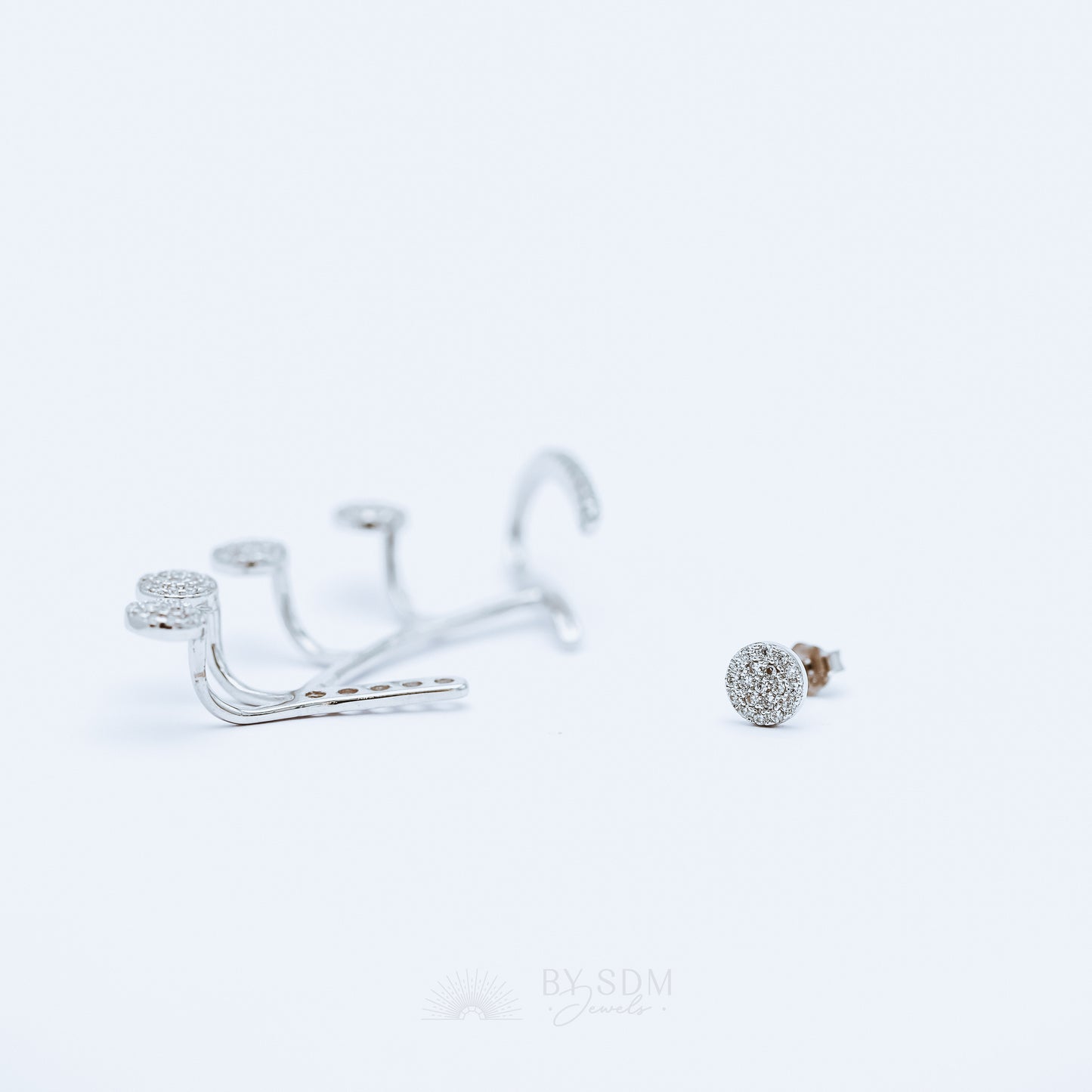 Ear Climbers • Ear Climber • Ear Crawler • Minimalist Earrings • Silver Jewelry • Gold Earrings • Ear Jacket • Ear Cuff