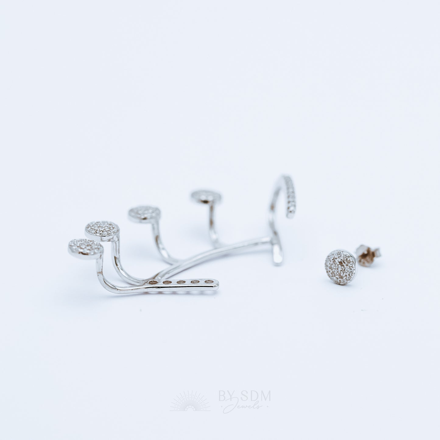 Ear Climbers • Ear Climber • Ear Crawler • Minimalist Earrings • Silver Jewelry • Gold Earrings • Ear Jacket • Ear Cuff