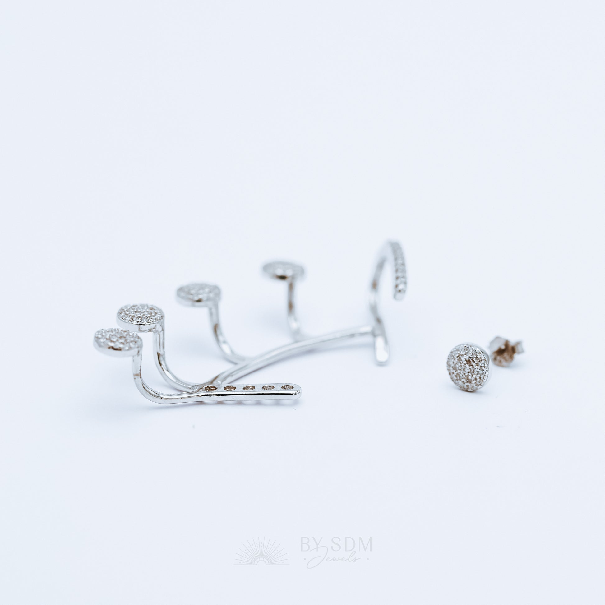 Ear Climbers • Ear Climber • Ear Crawler • Minimalist Earrings • Silver Jewelry • Gold Earrings • Ear Jacket • Ear Cuff