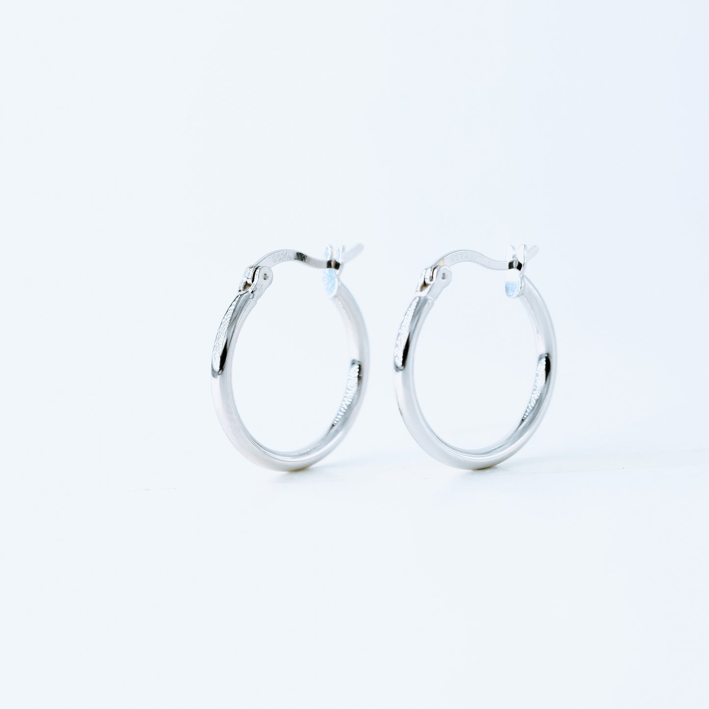 Simple Round Hoop Earrings, Huggies, Gold, Silver BYSDMJEWELS