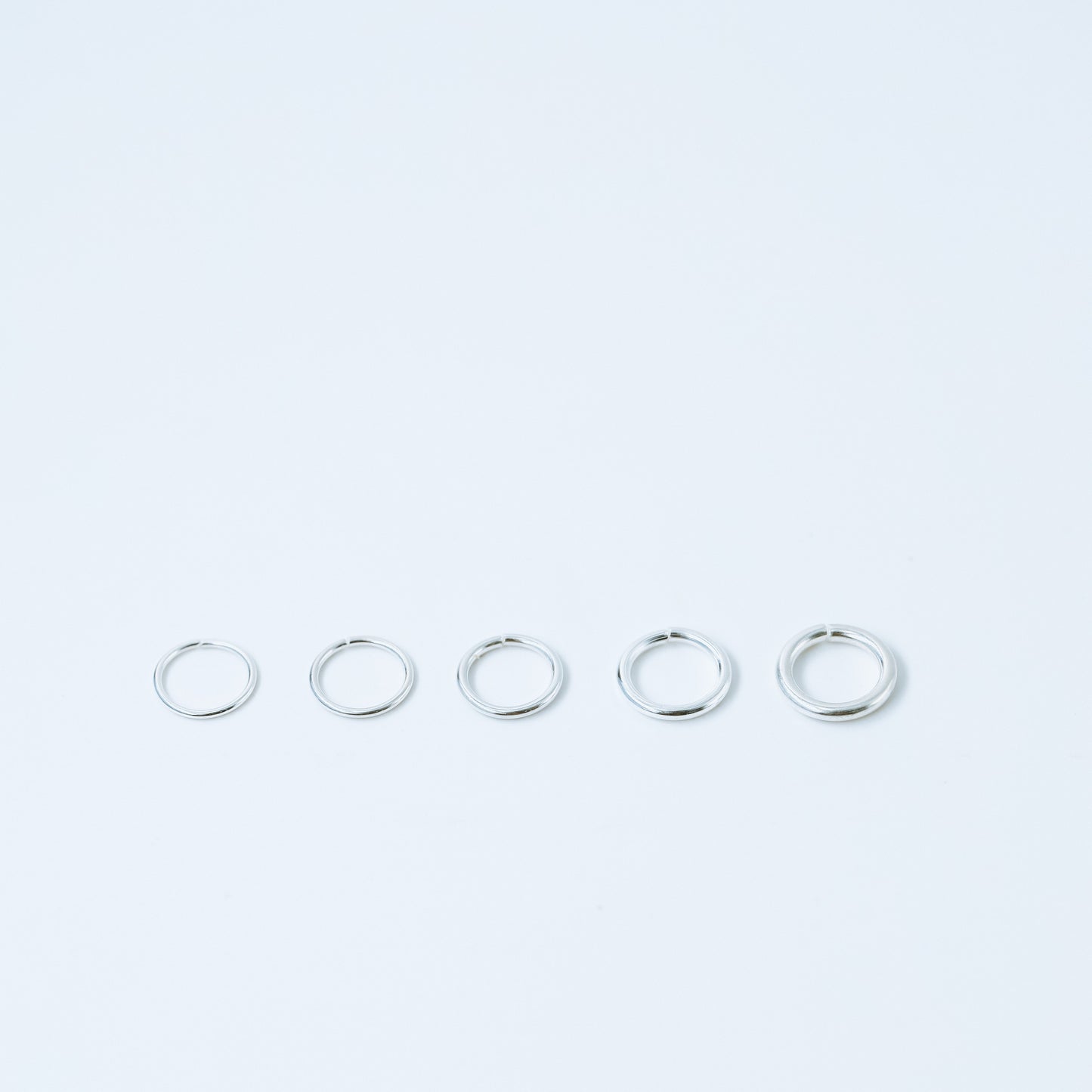 Thin Hoops Rings for Ear • Nose Piercings • No Hinge Design • 22ga, 20ga, 18ga, 16ga, 14ga • 3, 4, 5, 6, 7, 8, 9, 10, 12mm BYSDMJEWELS