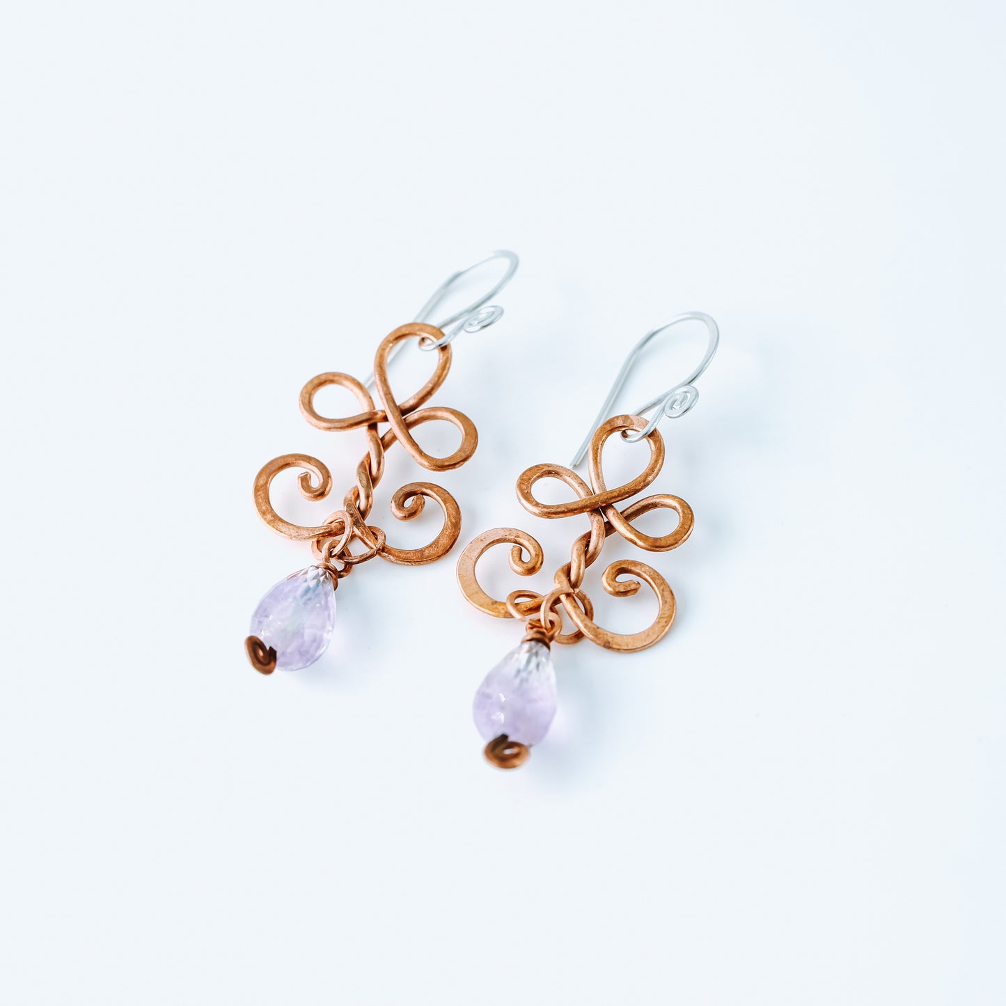 Gemstone Amethyst Earrings • Purple Birthstone Earrings • Statement Earrings • Amethyst Jewelry • Mother's Day Gift • BYSDMJEWELS