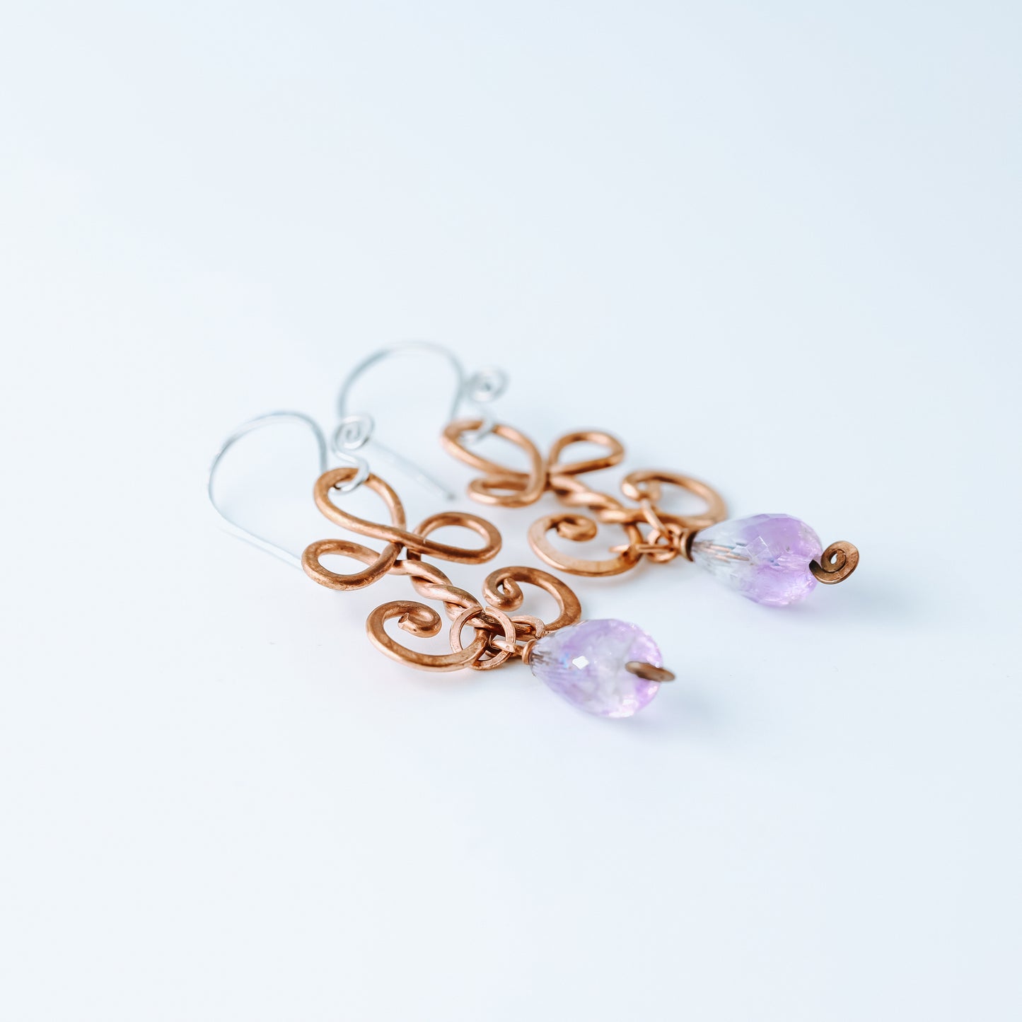 Gemstone Amethyst Earrings • Purple Birthstone Earrings • Statement Earrings • Amethyst Jewelry • Mother's Day Gift • BYSDMJEWELS