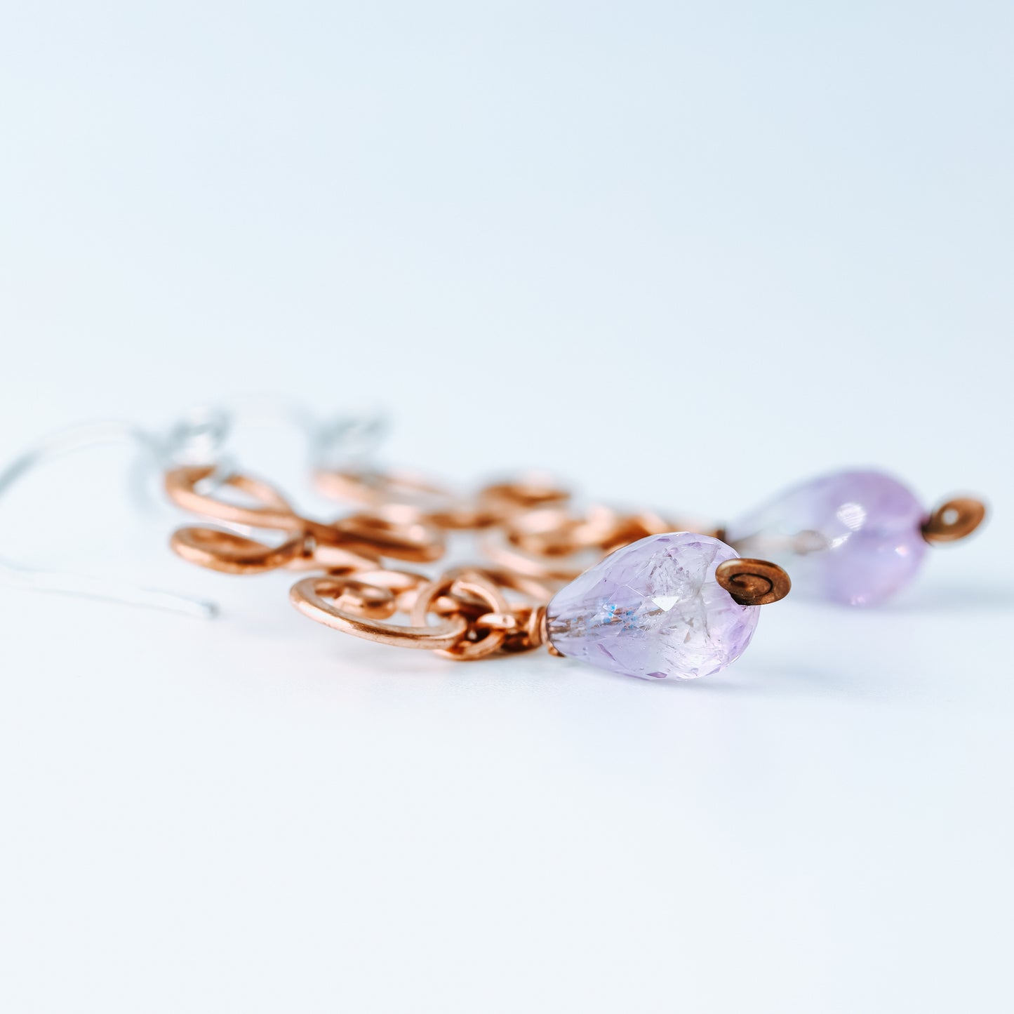 Gemstone Amethyst Earrings • Purple Birthstone Earrings • Statement Earrings • Amethyst Jewelry • Mother's Day Gift • BYSDMJEWELS