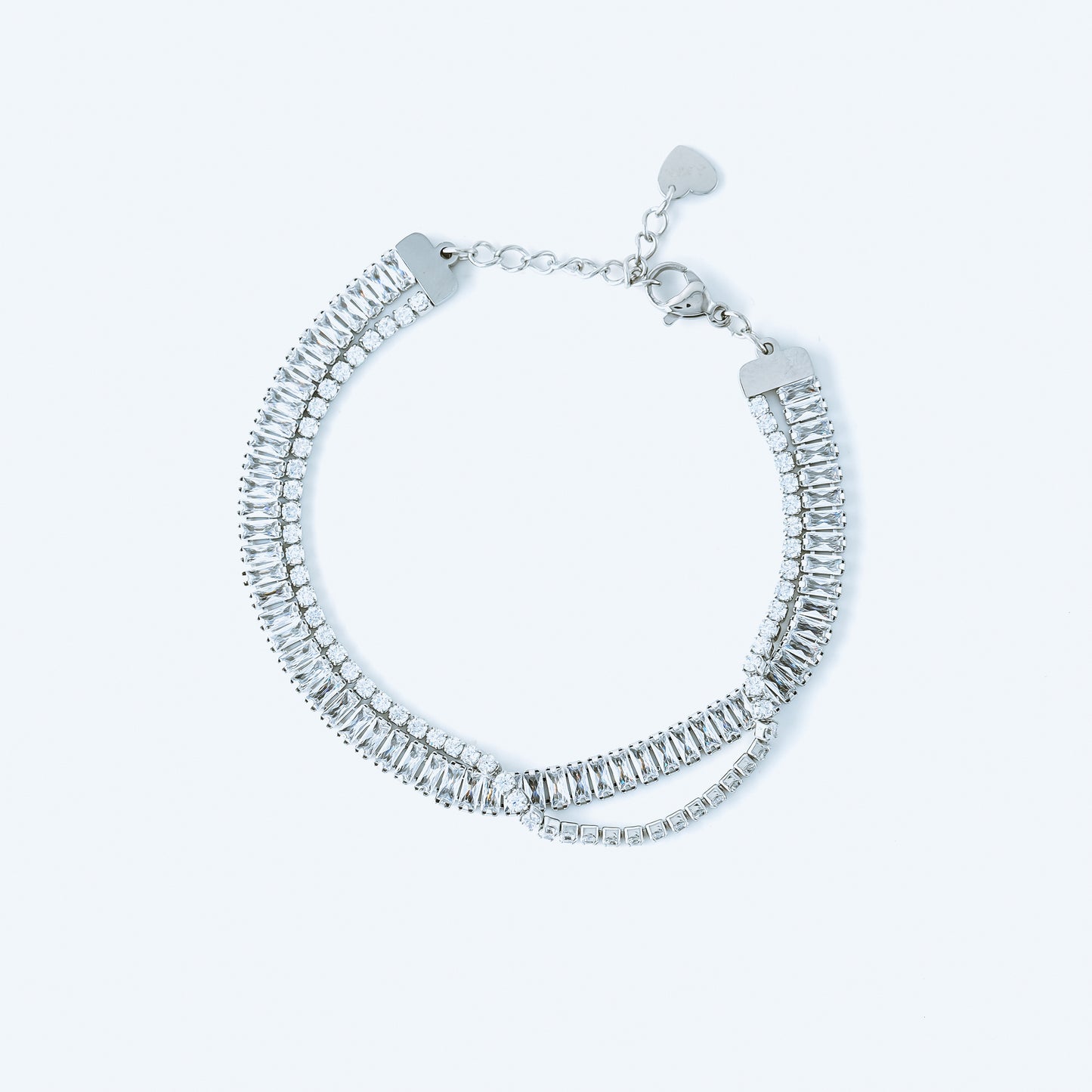 Baguette Tennis Bracelet • Gold Tennis Bracelet • Diamond Bracelet • Dainty Bracelet • Gift for Her • CZ Tennis Bracelet • BYSDMJEWELS