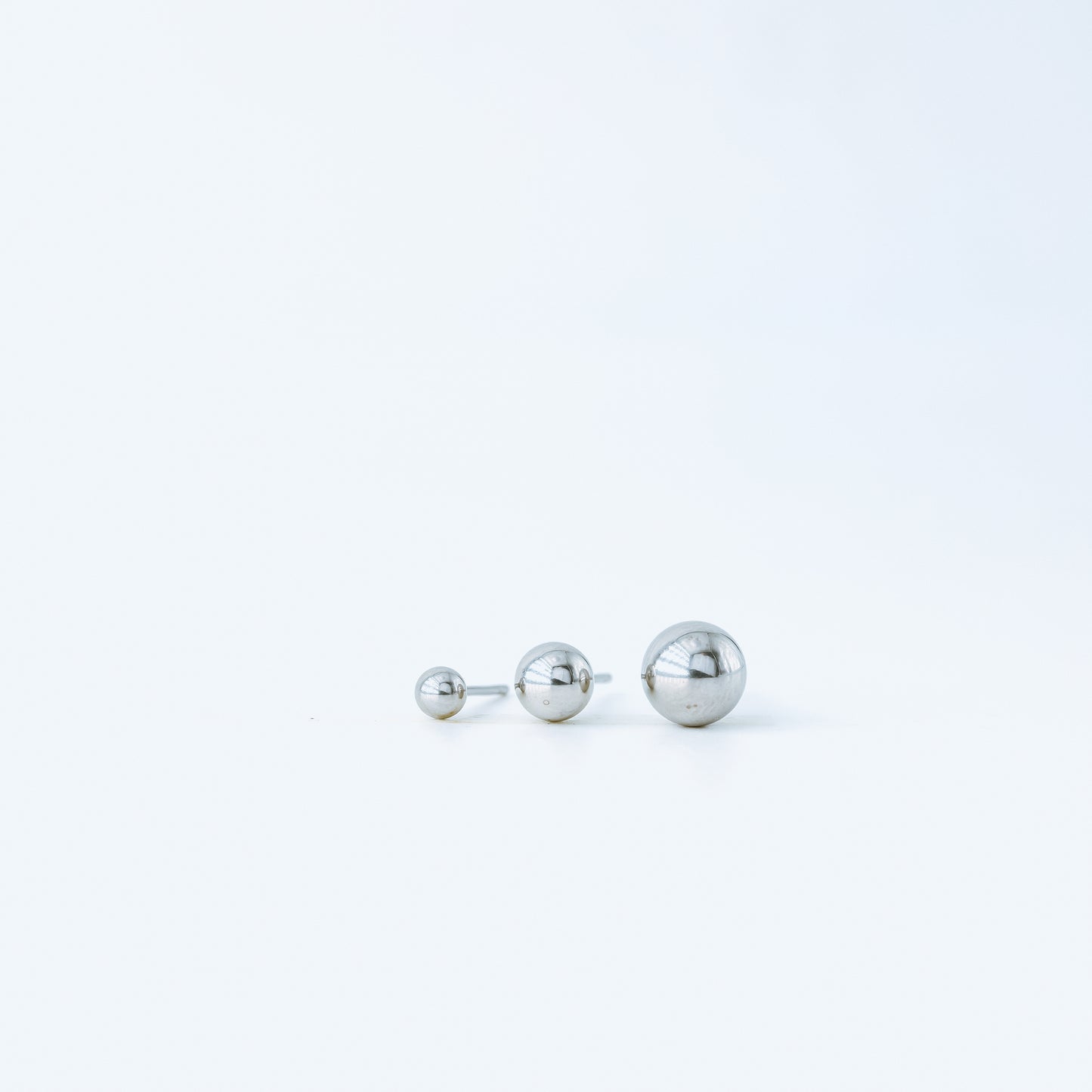 Ball Stud Earrings • Tiny Gold Studs • 4mm 6mm 8mm Gold Ball Studs • Small Stud Earrings • Round Stud Daily wear Studs • BYSDMJEWELS