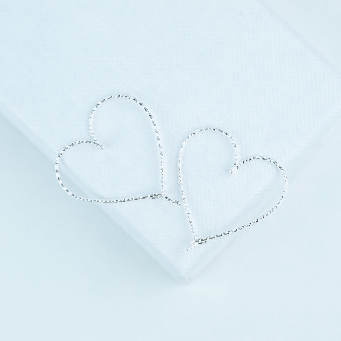 Open Heart Hoop Earrings • Thin Delicate Heart Earrings • Heart Shaped Earrings • Love Hoop Earrings • BYSDMJEWELS