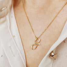 Load image into Gallery viewer, Y Tiny Personalized Gold Initial Necklace • Dainty initial Necklace • Monogram necklace • Gift for mom • Gift for grandma • BYSDMJEWELS
