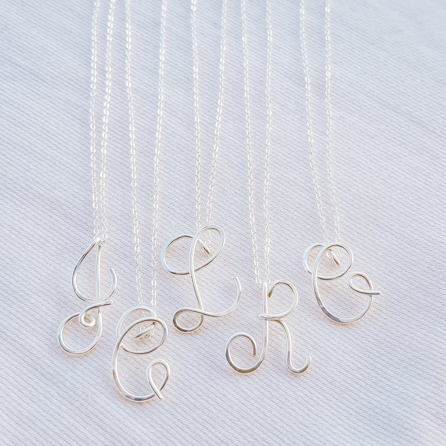 Custom Capital Letter Necklace