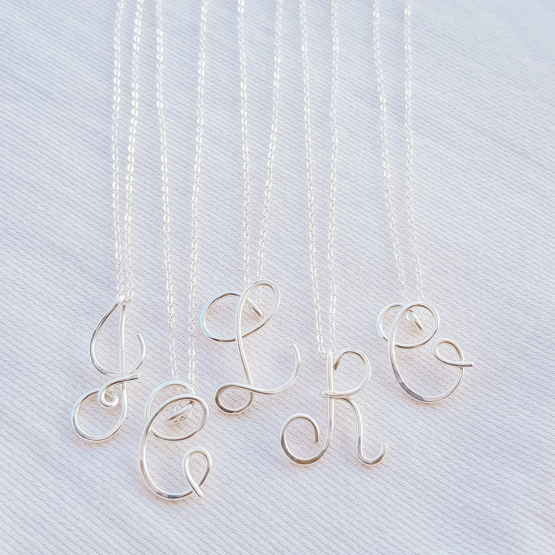 Custom Capital Letter Necklace