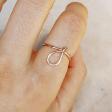 Load image into Gallery viewer, Dainty Initial Ring • J Letter Ring • Personalized Initial Ring • Initial Name Ring • Adjustable Ring • Bridesmaid Gift • BYSDMJEWELS
