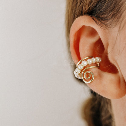 Pearl Ear Cuff