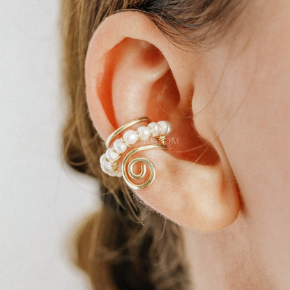 Pearl Ear Cuff