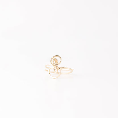 Dainty Initial Ring • Custom Letter Ring in Sterling Silver, Gold & Rose Gold • Uppercase Initial Ring • Bridesmaids Gifts • BYSDMJEWELS