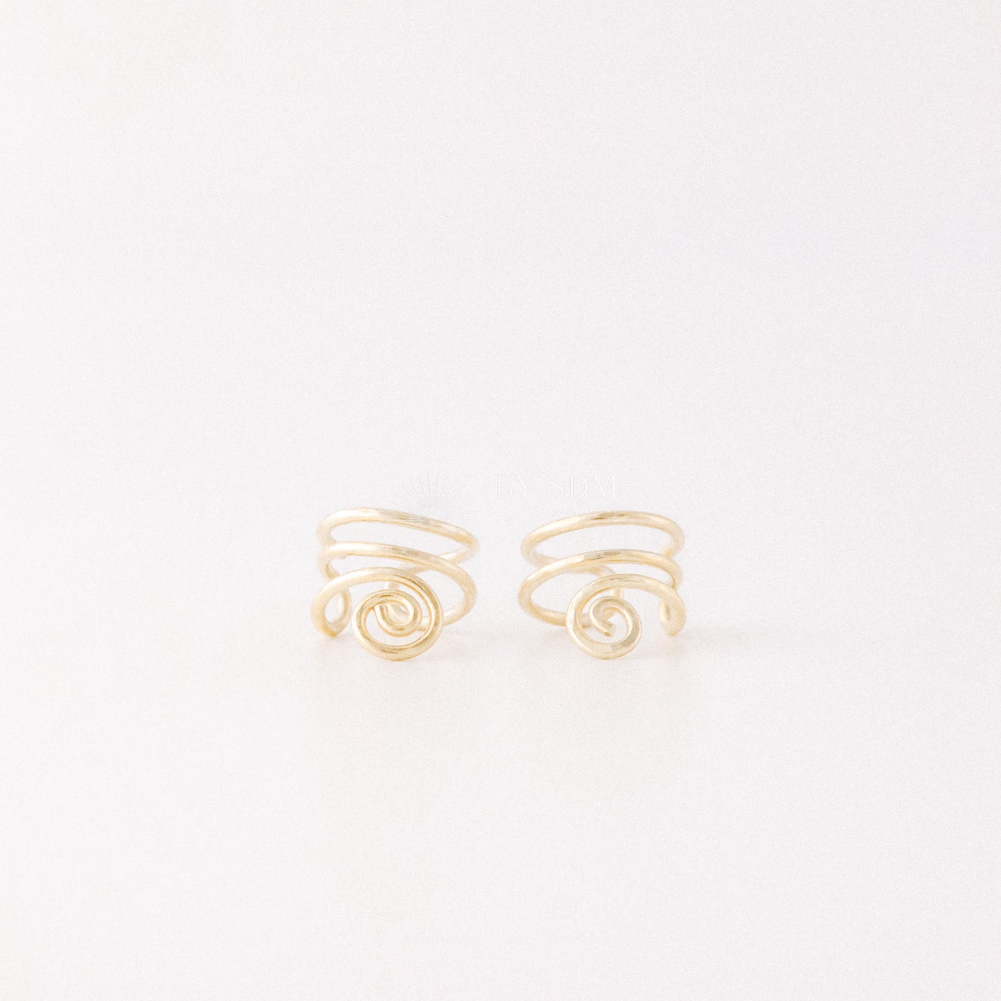 No Piercing Spiral Ear Cuff • Minimalist Ear Cuff • Sterling Silver 925 • 12k Gold Filled • BYSDMJEWELS