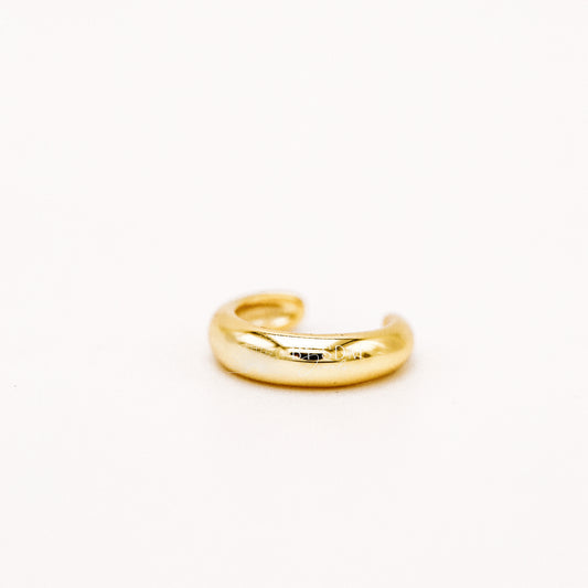 Gold Chunky Band Ear Cuff