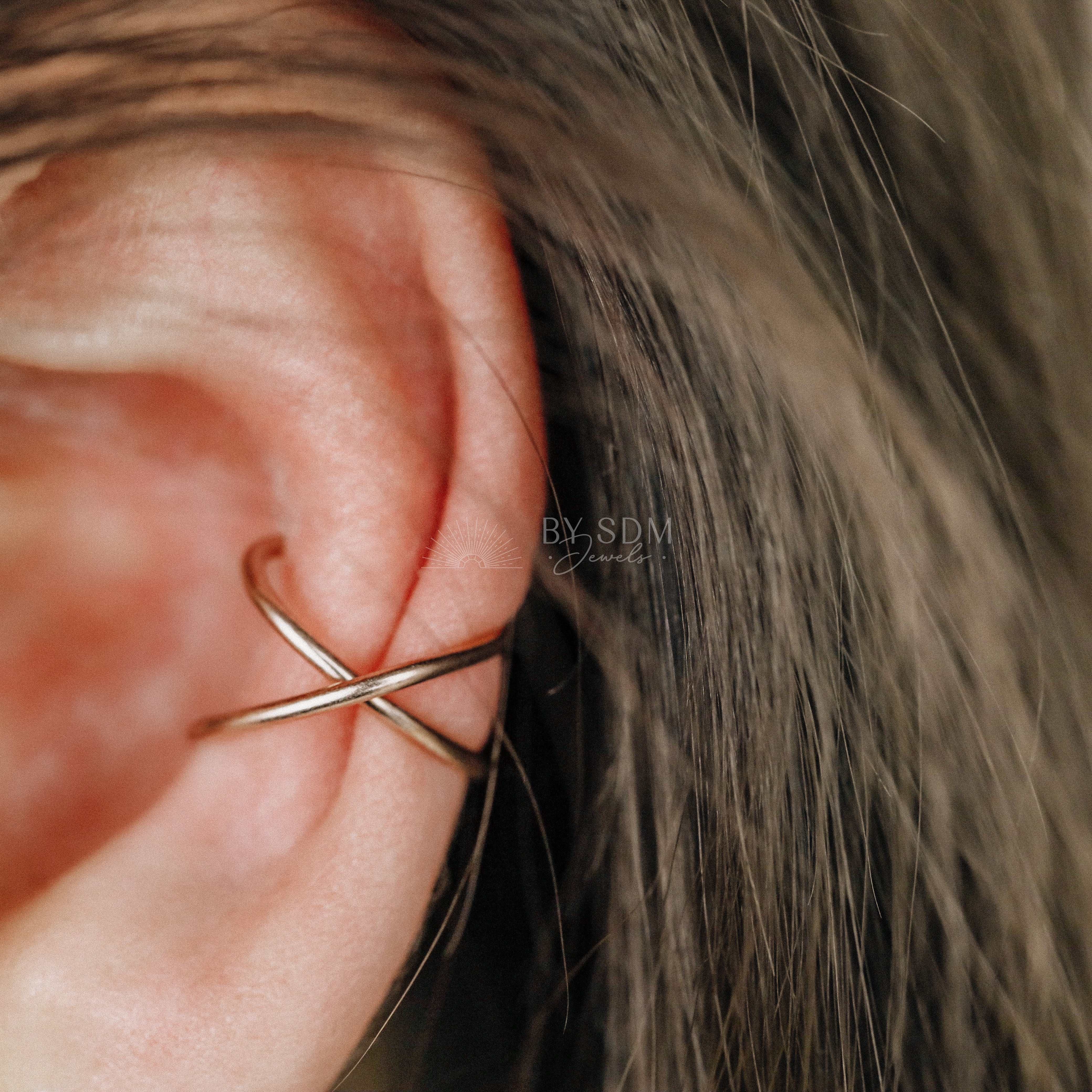 Minimalist on sale ear cuff