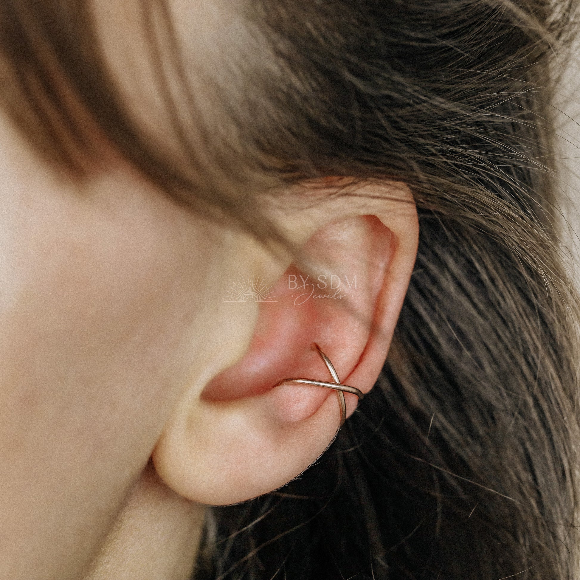 Criss Cross Ear Cuff • X Ear Cuff • Ear Cuff • Ear Wrap • Ear Cuff • Gold Ear Cuff • Minimalist Ear Cuff • Skinny Ear Cuff • BYSDMJEWELS
