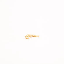 Load image into Gallery viewer, Bar Screw Back Earrings • Stick Piercing Earrings • Gold • Silver

