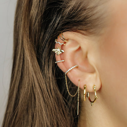 Band CZ Ear Cuff